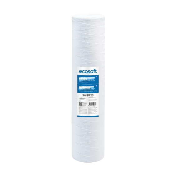 Картридж з поліпропіленової нитки Ecosoft 4,5″x20″ 20 мкм (CPN452020ECO) - ЗІКО - ЗІКО